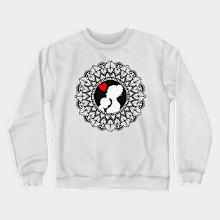 Mother and Son Mandala Mothers Day Crewneck Sweatshirt